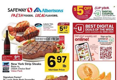 Safeway (NM) Weekly Ad Flyer Specials August 2 to August 8, 2023