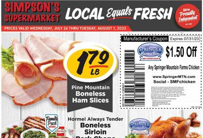 IGA (IN) Weekly Ad Flyer Specials July 26 to August 1, 2023