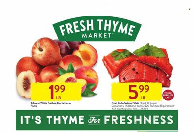 Fresh Thyme Weekly Ad Flyer Specials August 2 to August 8, 2023
