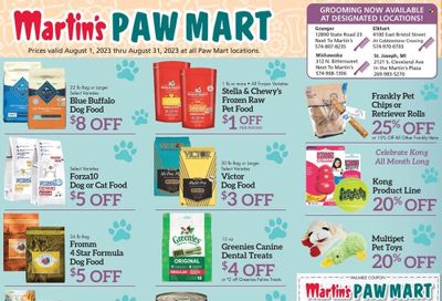 Martin’s (IN, MI) Weekly Ad Flyer Specials August 1 to August 31, 2023