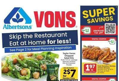 Vons (CA) Weekly Ad Flyer Specials July 26 to August 1, 2023