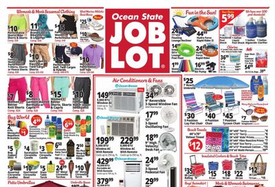 Ocean State Job Lot (CT, MA, ME, NH, NJ, NY, RI, VT) Weekly Ad Flyer Specials July 27 to August 2, 2023