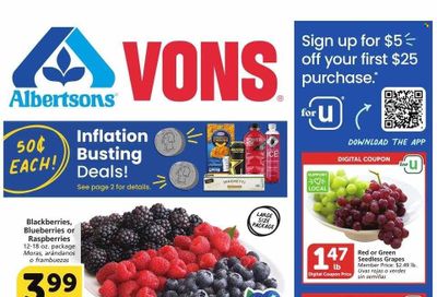 Vons (CA) Weekly Ad Flyer Specials August 2 to August 8, 2023