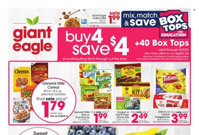 Giant Eagle (OH) Weekly Ad Flyer Specials July 27 to August 2, 2023