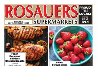 Rosauers (ID, MT, OR, WA) Weekly Ad Flyer Specials July 26 to August 1, 2023
