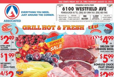 Associated Supermarkets (NY) Weekly Ad Flyer Specials July 28 to August 2, 2023