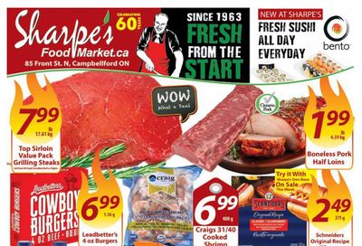 Sharpe's Food Market Flyer August 3 to 9
