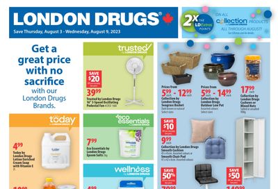 London Drugs Weekly Flyer August 3 to 9