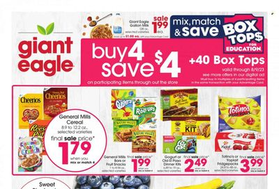 Giant Eagle (OH) Weekly Ad Flyer Specials July 27 to August 2, 2023