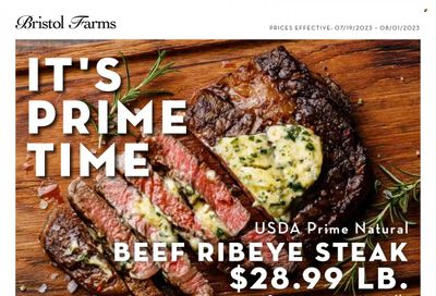Bristol Farms (CA) Weekly Ad Flyer Specials July 19 to August 1, 2023