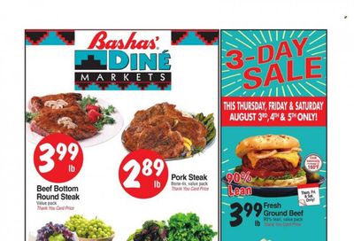 Bashas' Diné Markets (AZ, NM) Weekly Ad Flyer Specials August 2 to August 8, 2023