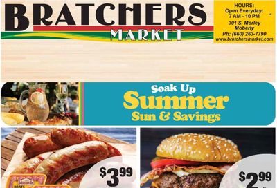 Bratchers Market (MO) Weekly Ad Flyer Specials July 26 to August 1, 2023