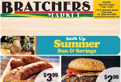 Bratchers Market (MO) Weekly Ad Flyer Specials July 26 to August 1, 2023