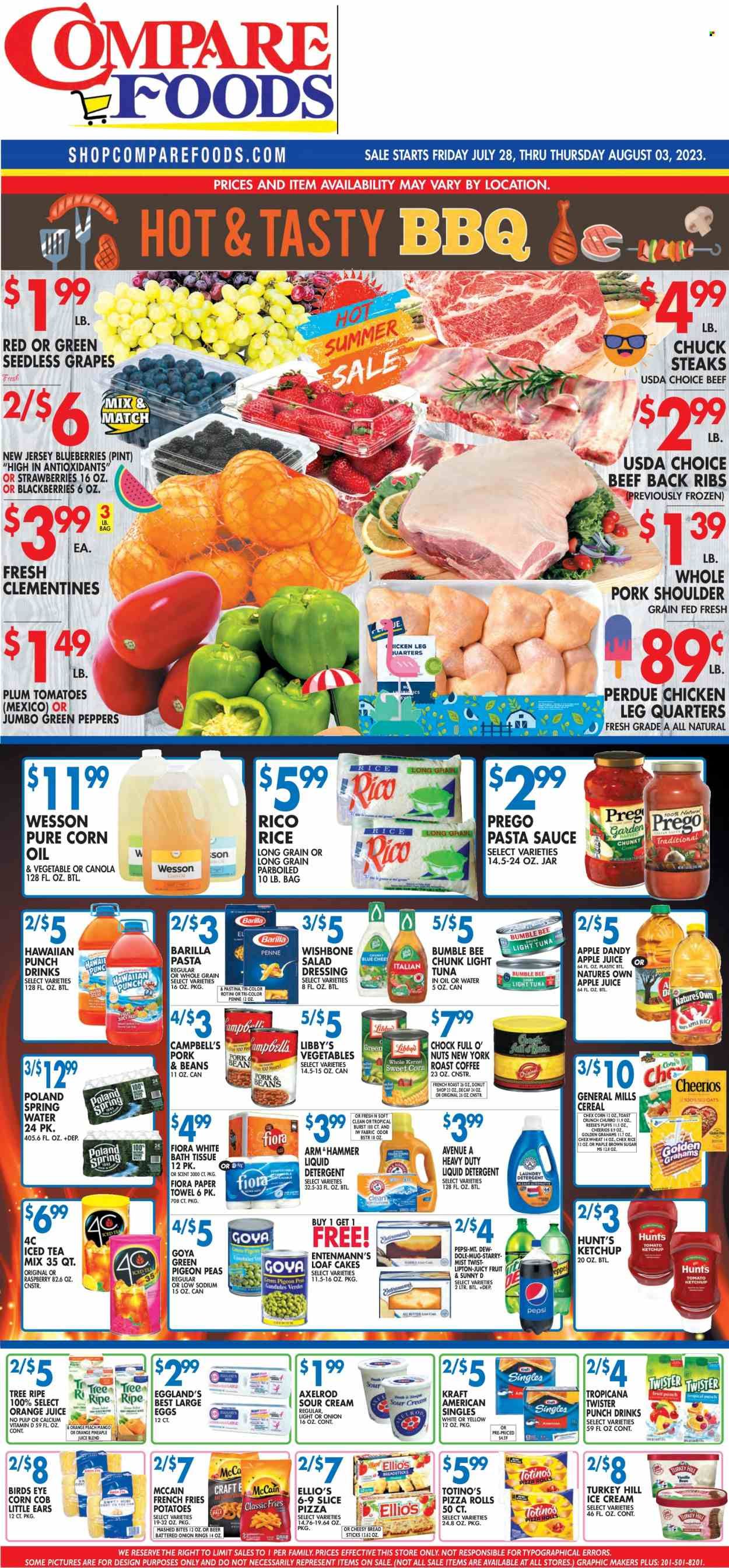 Compare Foods (CT, MD, NC, NJ, NY, RI) Weekly Ad Flyer Specials July 28 to August 3, 2023