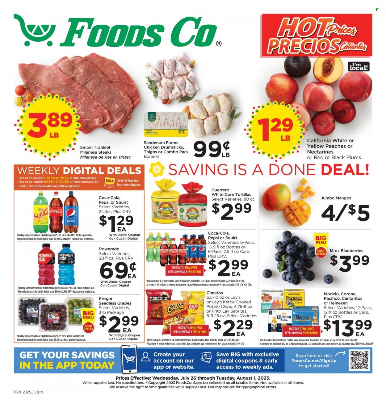 Foods Co (CA, OH, VA) Weekly Ad Flyer Specials July 26 to August 1, 2023