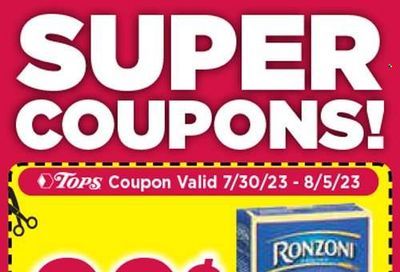 Tops Weekly Ad Flyer Specials July 30 to August 5, 2023