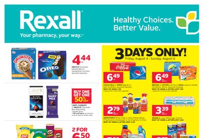 Rexall (MB) Flyer August 4 to 17