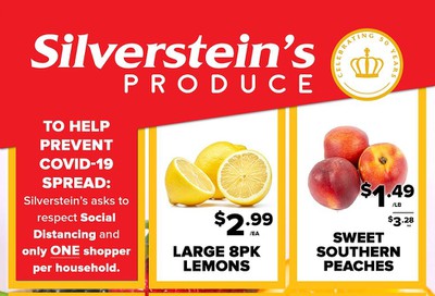 Silverstein's Produce Flyer May 12 to 16