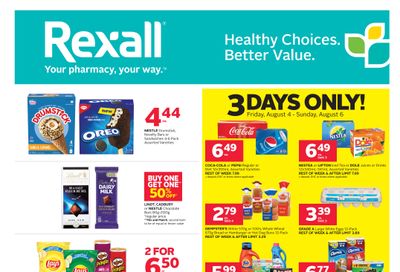 Rexall (BC) Flyer August 4 to 17