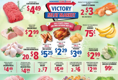 Victory Meat Market Flyer May 12 to 16