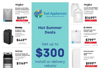 Trail Appliances (BC) Flyer August 3 to 21