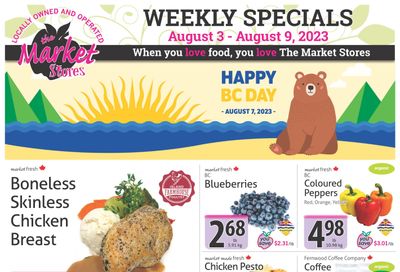 The Market Stores Flyer August 3 to 9