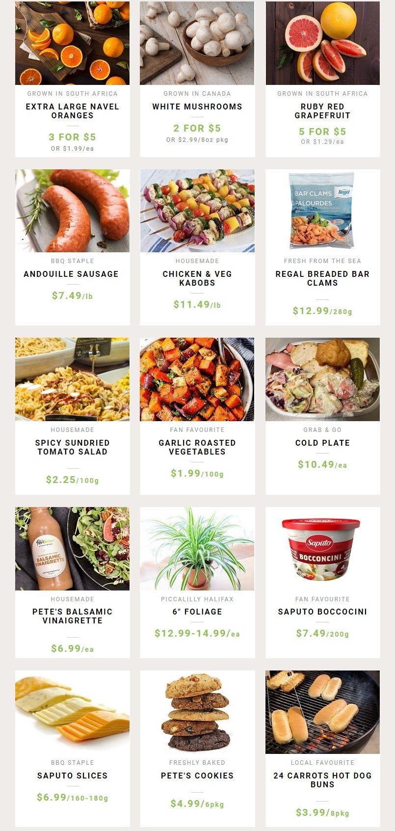 Pete's Fine Foods Flyer August 3 to 9