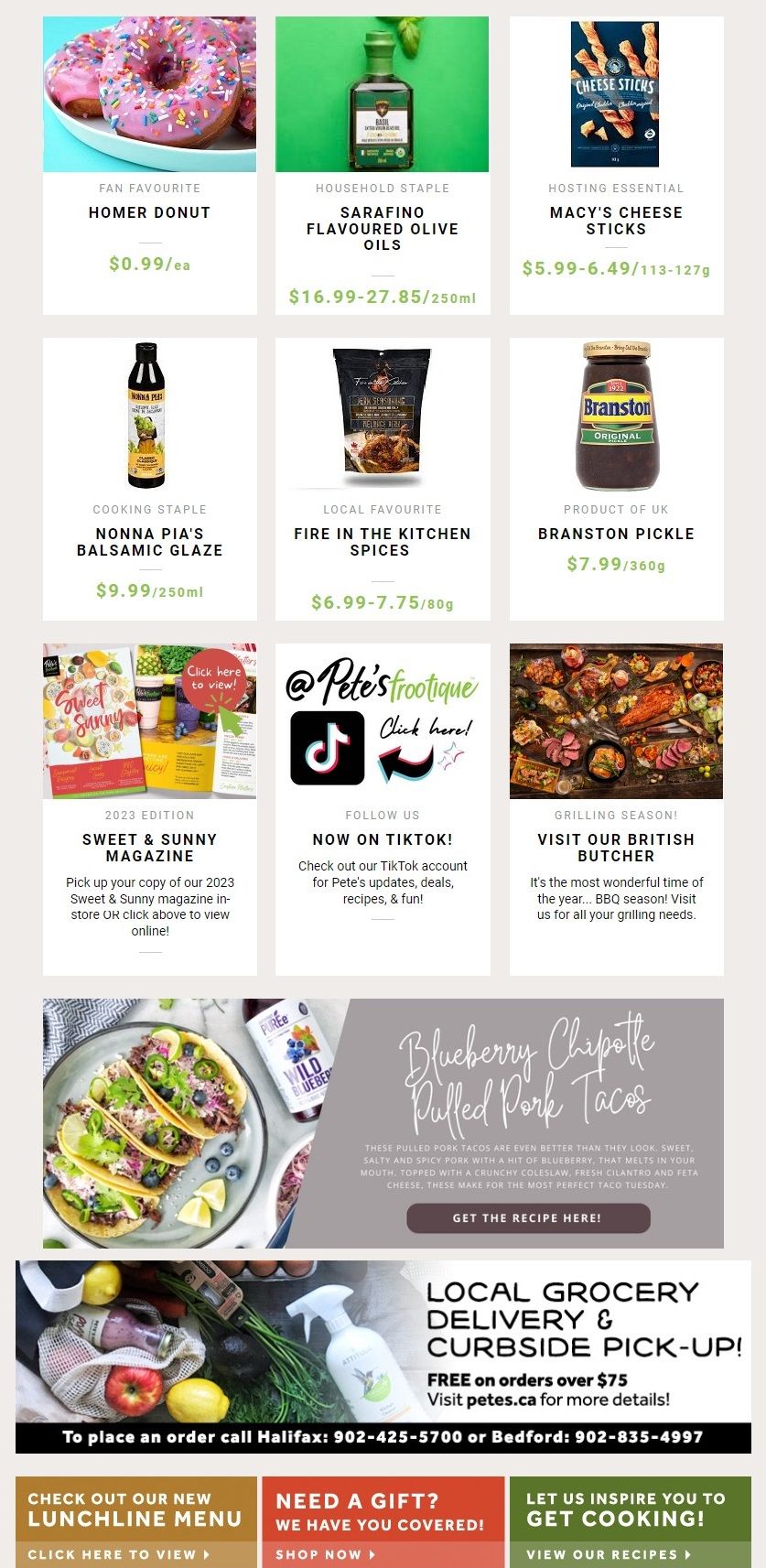 Pete's Fine Foods Flyer August 3 to 9
