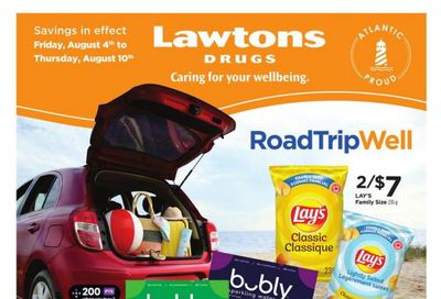 Lawtons Drugs Flyer August 4 to 10