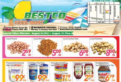 BestCo Food Mart (Etobicoke) Flyer August 4 to 10