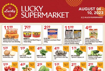 Lucky Supermarket (Calgary) Flyer August 4 to 10