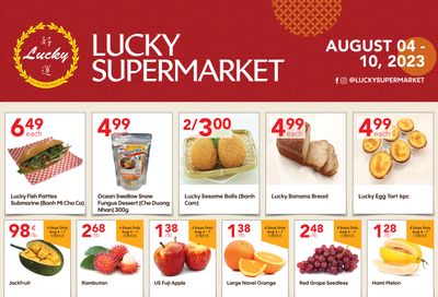 Lucky Supermarket (Surrey) Flyer August 4 to 10