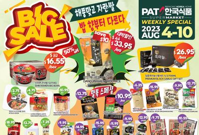 PAT Mart Flyer August 4 to 10