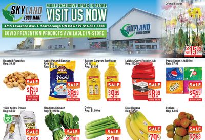 Skyland Food Mart Flyer August 4 to 10