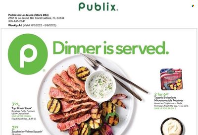 Publix (AL, FL, GA, NC, SC, TN) Weekly Ad Flyer Specials August 3 to August 9, 2023