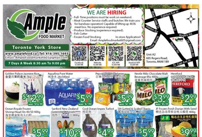 Ample Food Market (North York) Flyer August 4 to 10