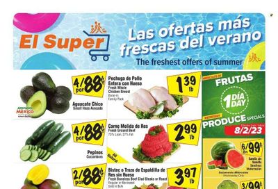 El Super (NV) Weekly Ad Flyer Specials August 2 to August 8, 2023