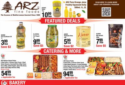 Arz Fine Foods Flyer August 4 to 10