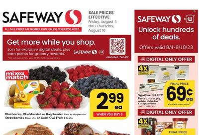 Safeway (VA) Weekly Ad Flyer Specials August 4 to August 10, 2023