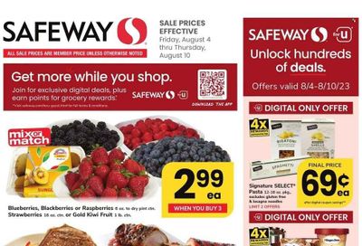 Safeway (MD) Weekly Ad Flyer Specials August 4 to August 10, 2023