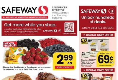 Safeway (MD) Weekly Ad Flyer Specials August 4 to August 10, 2023