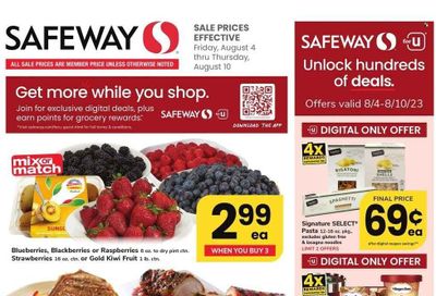 Safeway (MD) Weekly Ad Flyer Specials August 4 to August 10, 2023