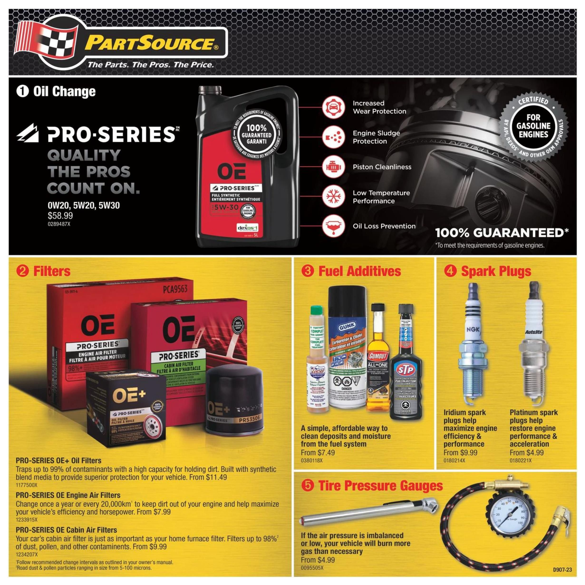 PartSource Flyer August 4 to 6