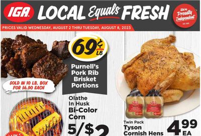 IGA (AL) Weekly Ad Flyer Specials August 2 to August 8, 2023