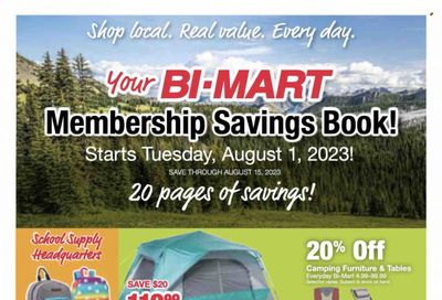 Bi-Mart (ID, OR, WA) Weekly Ad Flyer Specials August 1 to August 15, 2023