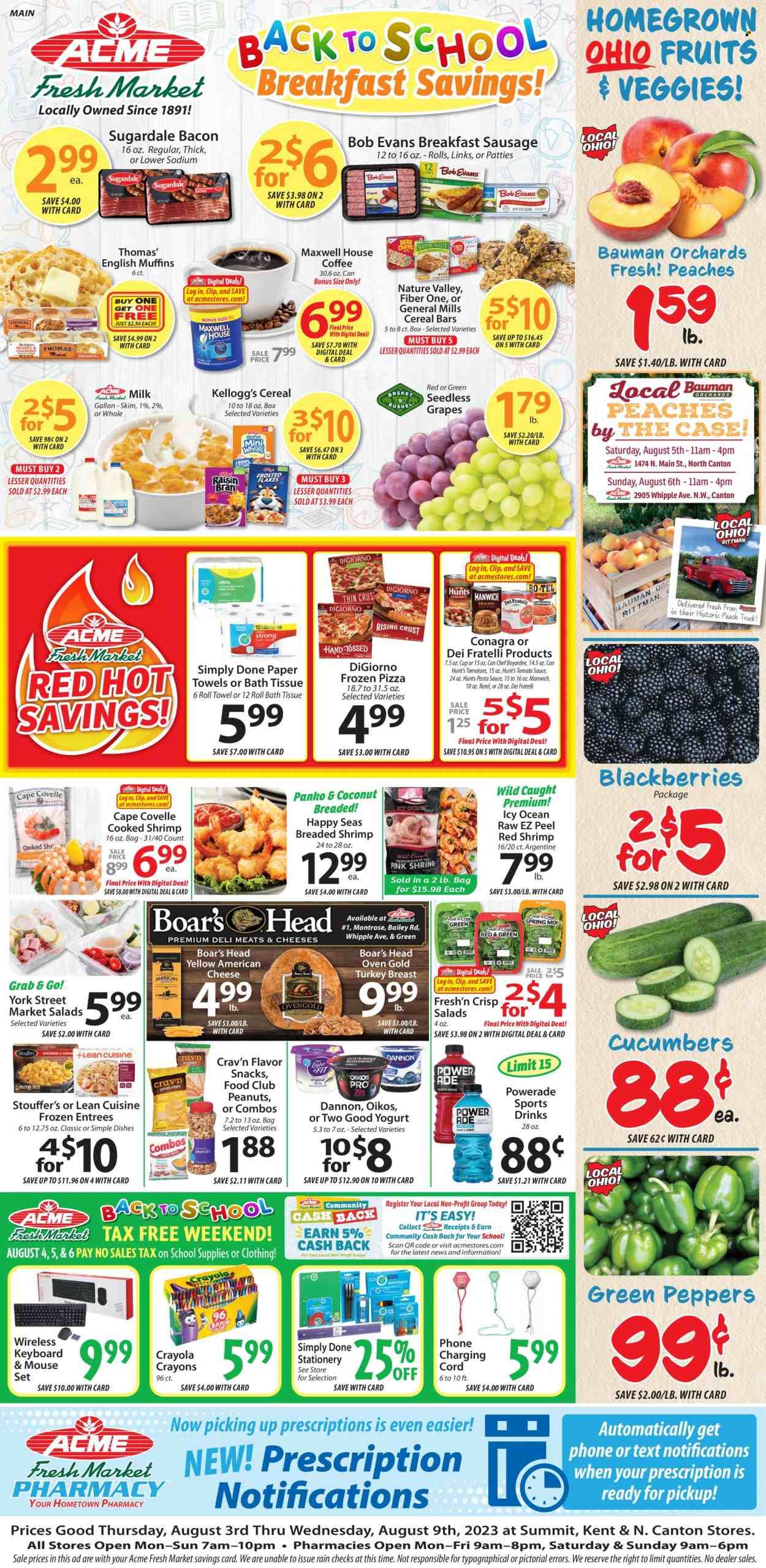 ACME Fresh Market (OH) Weekly Ad Flyer Specials August 3 to August 9, 2023