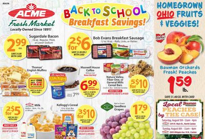 ACME Fresh Market (OH) Weekly Ad Flyer Specials August 3 to August 9, 2023