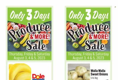 Rosauers (ID, MT, OR, WA) Weekly Ad Flyer Specials August 3 to August 5, 2023