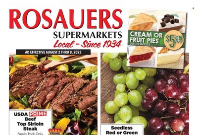 Rosauers (ID, MT, OR, WA) Weekly Ad Flyer Specials August 2 to August 8, 2023