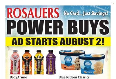 Rosauers (ID, MT, OR, WA) Weekly Ad Flyer Specials August 2 to August 29, 2023